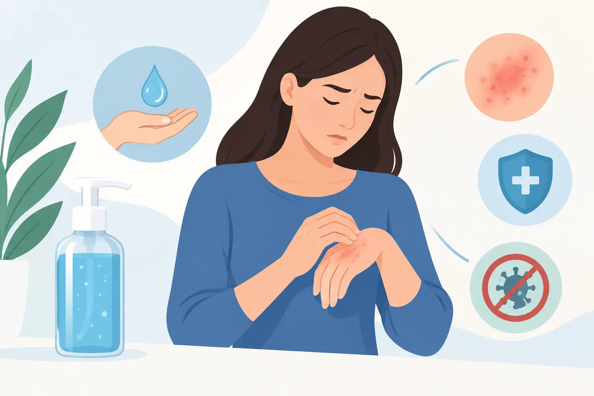 O gel provoca alergia? Sinais, causas e prevenção