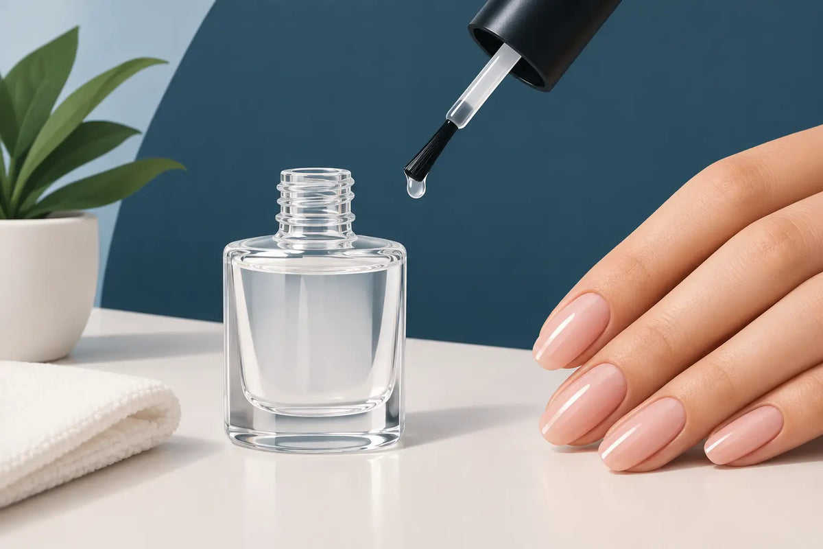 Top coat sem goma: acabamento profissional