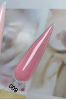 Gel de construction rose nude pailleté 09