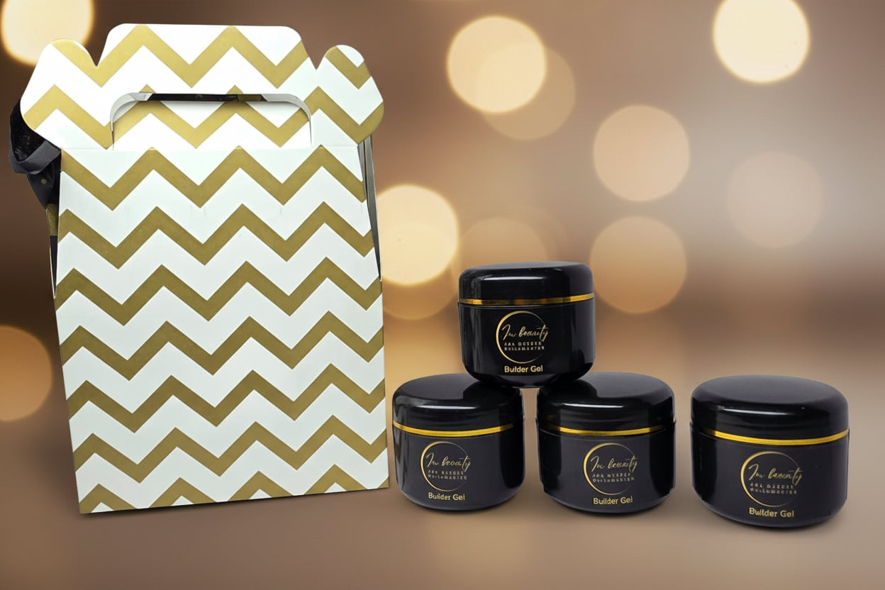Kit InBeauty - 3 potes de hard gel 30g e Leve Mais 1 de Oferta