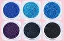 Paillettes bleues 