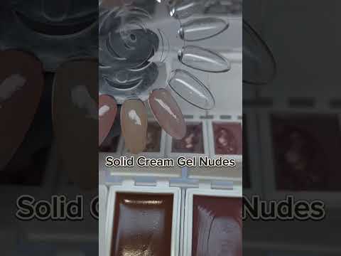 Solid Cream Gel Nudes